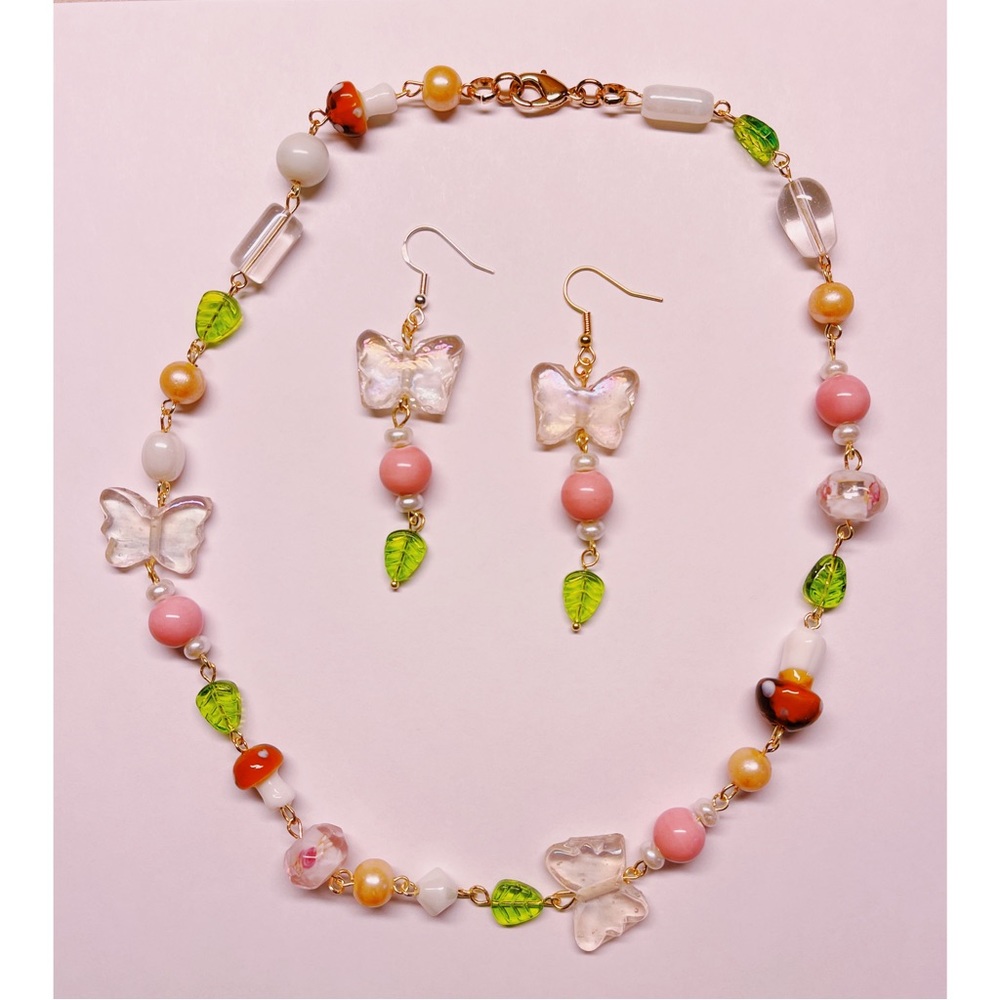 Fairycore Jewelry Set - Angelic Jewelry Set
🧚🏻🌜🍄🌱🌿🌞